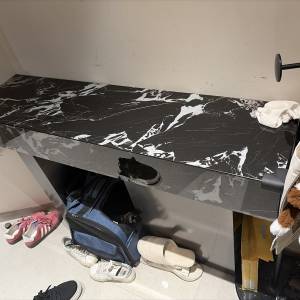 岩板大理石玄關枱