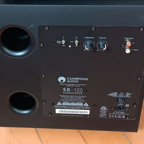cambridge Audio SX-120 重低音 Subwoofer.