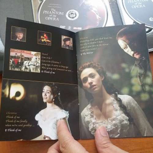 The Phantom of the Opera limited edition 歌聲魅影DVD限量豪華禮盒裝