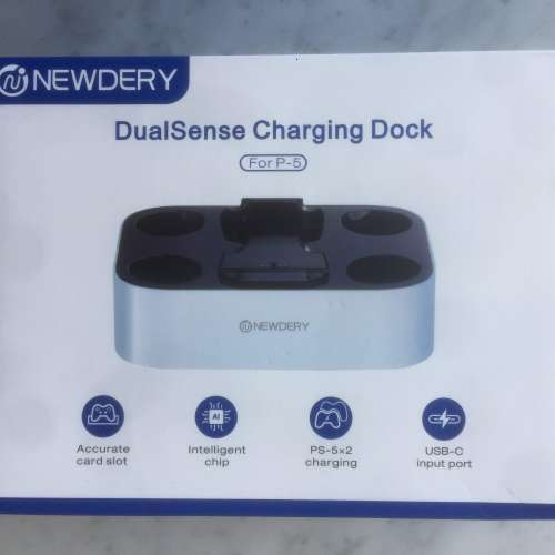 $150 全新 未用過 未開封 DualSense Charging Dock (PS5 雙遊樂手掣充電座)
