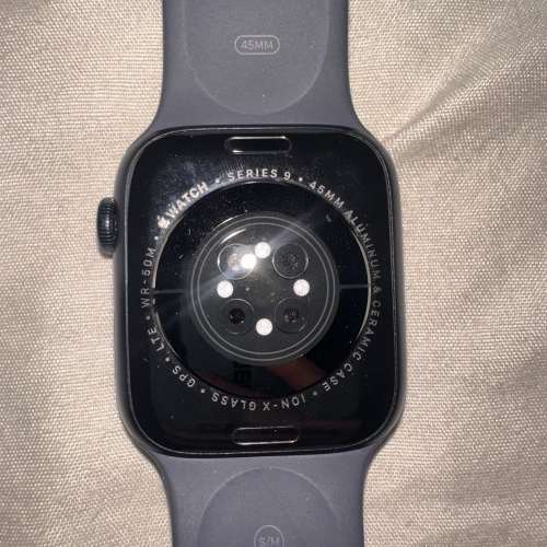 （99）新 Apple Watch Series 9 45MM (GPS + 流動網絡) 黑色