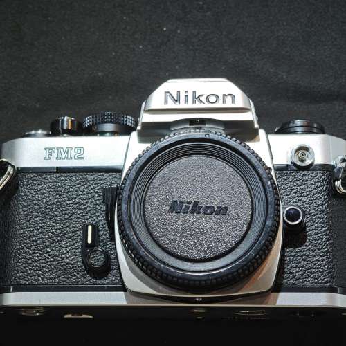 nikon FM2 SILVER 尼康 蜂巢版 鈦簾 90%new 邊角有少許硬傷 功能全正常 送電試機