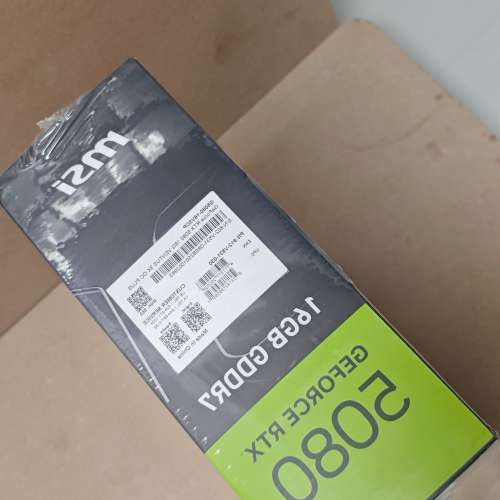 显卡：微星 RTX 5080 16G 3X OC PLUS(全新)