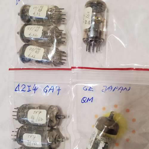 TV7 tube tester tested - Bugle Boy吹喇叭 Amperex PQ 6DJ8 ECC88 from $200