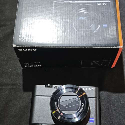 sony RX100M3 索尼 RX100 III 有盒冇單冇證冇保 跟2電一線充 送記憶卡 手繩 保護套...