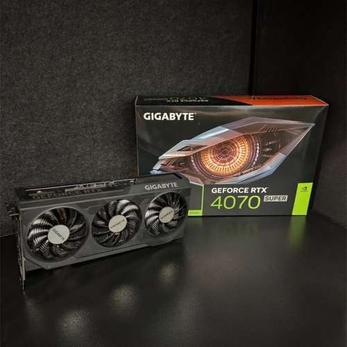 Gigabyte RTX 4070Super 12G 🌟🌟原廠保養至 2028/02/10🌟🌟 #另外高價搵 4060 407...