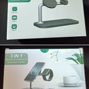 3 In 1 Magnetic Wieeless Charger Stand