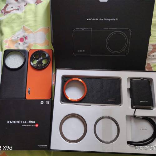 原裝小米14 ultra攝影套裝 九成新 加送兩個機套