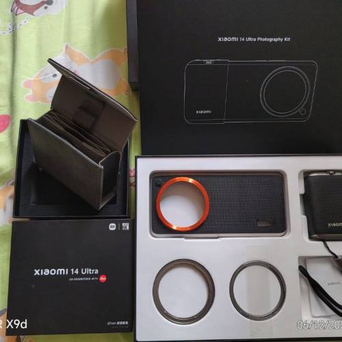 原裝小米14 ultra攝影套裝 九成新 加送兩個機套