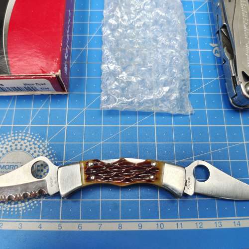 C02.特種部隊軍用規格FKMD , FOX KNIVES,個人藏品自定95%新, 連原裝多工能刀套