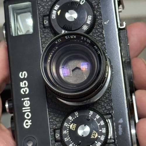 Rollei 35 S 相機 黑色機身 新加坡版 2.8光圈