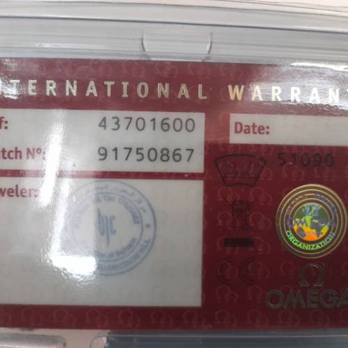 ( 新年秒閃價 ) 全新拍賣級Omega 4730.16 De ville Prestige Lady's 18kt & Steel ...