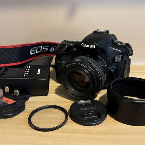 Canon 60d With 50mm 1.8