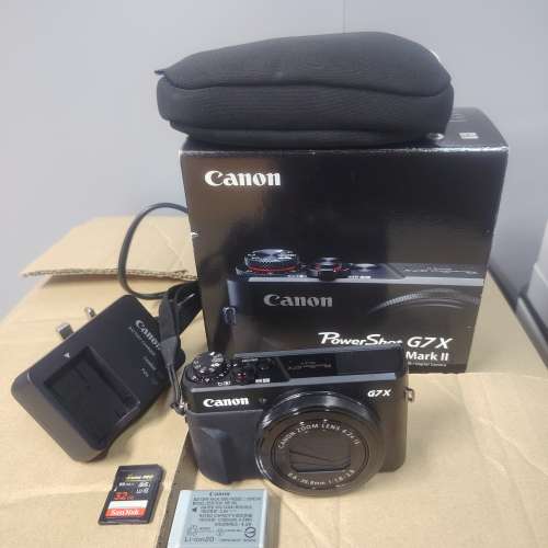 Canon PowerShot G7 X Mark II