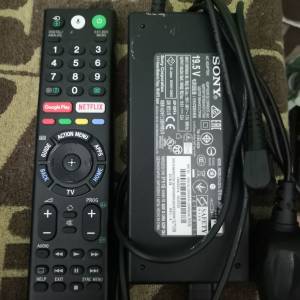 SONY原裝聲控搖控器同19.5V原裝火牛1套(100%運作全正常)