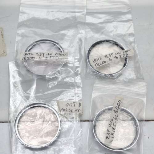 LEICA E39 SILVER UV   LEICA E39 UV BLACK