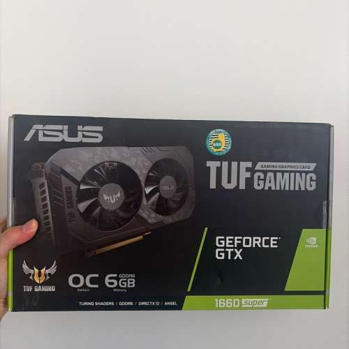 Asus Tuf gtx1660 super oc 6gb 顯示卡