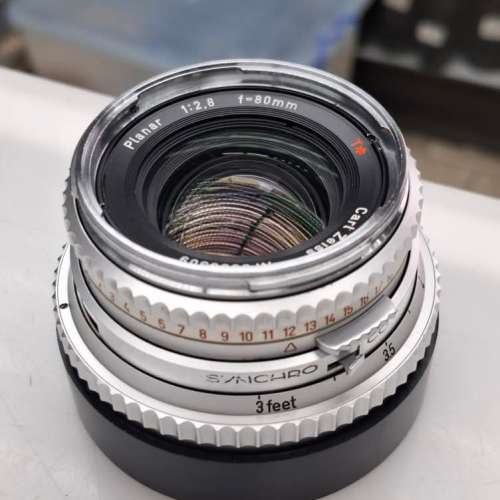 HASSELBLAD CARL ZEISS PLANAR 80MM F2.8 T* SILVER LIKE NEW