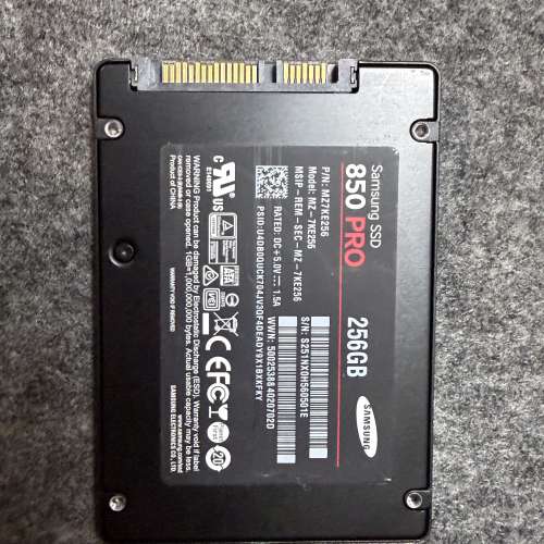 多款 256GB SSD