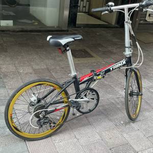 TRINX 7速 鋁合金 20吋(406) 摺疊單車  /前後快拆  /碟剎 - FA2007