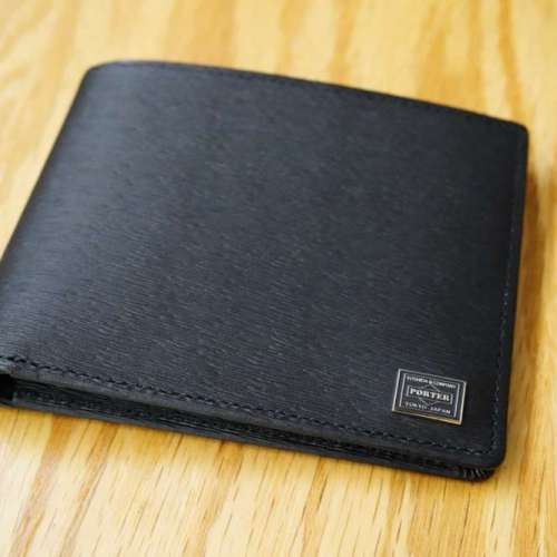 Porter Current Wallet 052-02211 吉田黑色壓紋牛皮銀包