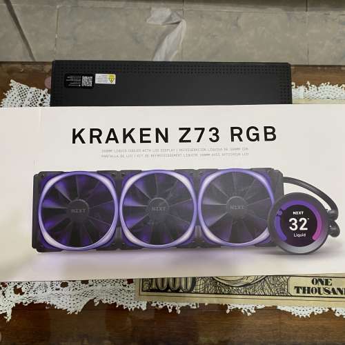 NZXT Kraken Z73 RGB 360mm Liquid Cooler PC水冷