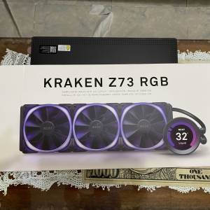 NZXT Kraken Z73 RGB 360mm Liquid Cooler PC水冷