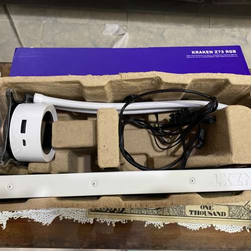 NZXT Kraken Z73 RGB 360mm Liquid Cooler PC水冷