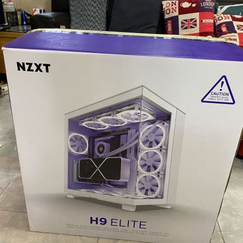 NZXT H9 Elite White Case PC機箱