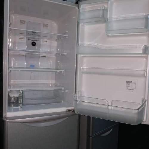 HITACHI 日立變頻玻璃門雪櫃