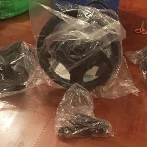 🕹️QEOME 270° 7合1 多平台遊戲方向盤 (黑色七合一) PC / Nintendo Switch / PS4...