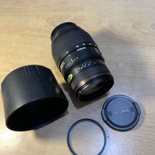 平用Sigma 70-300mm D 4-5.6 APO鏡頭鏡片清晰冇花 9成新以上