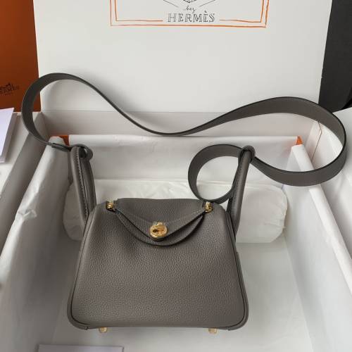 愛馬仕 Hermès  Lindy  mini 進口大牛皮 手工蠟線縫製