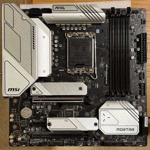 DDR5 32gb + B660M mortar wifi + 12900KF