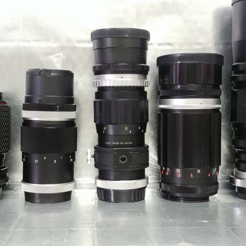 minolta/Tokina/Minetar/Komura 135/200/300特價鏡電影鏡