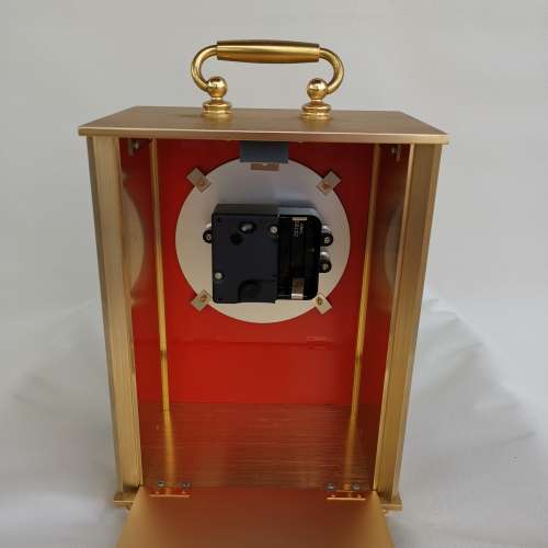 Seiko 精工實心黃銅檯鐘