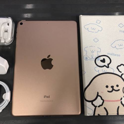 Rose gold - Full set 92%new iPad mini 5 64gb wifi only one month warranty
