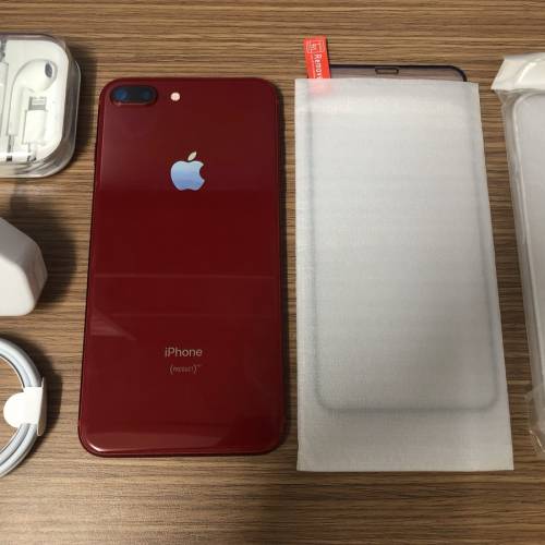 Red - Full set 99%new iPhone 8 Plus 64gb battery 100% one month warranty