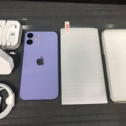 Apple battery 100% - Full set 99% new iPhone 12 mini 256GB one month warranty