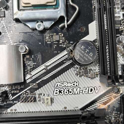 INTEL 9100F & ASROCK B365M-HDV