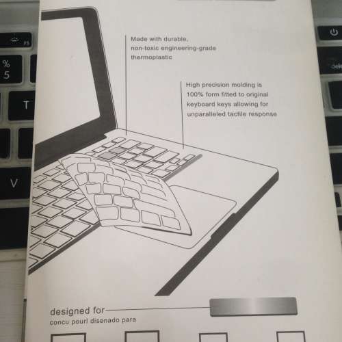 ⌨️ Crystal Guard Cover for APPLE Keyboard RED NEW 全新 鍵盤保護套 ⌨️