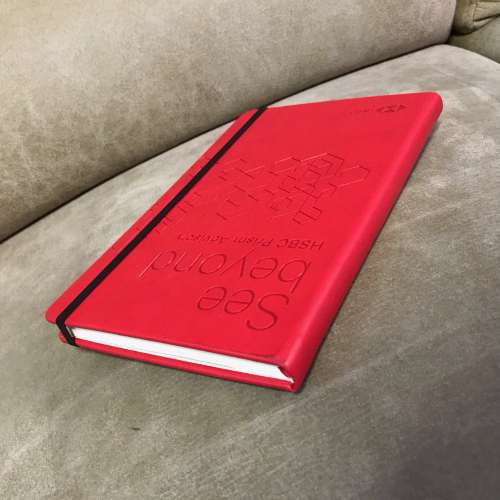 📖 HSBC Prism Advisory See Beyond Notepad NEW 全新 匯豐 記事本 紀念品 個人收藏 ...