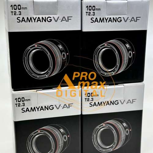全新現貨✅Samyang V-AF 20mm 24mm 35mm 45mm 75mm T1.9 100mm T2.3 FE for Sony E ...
