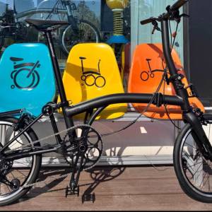 特價 2025 最新黑武士黑色 ACEOFFIX C5 全原裝5速黑色碳前叉鋁合金折叠車 送前後蛙...