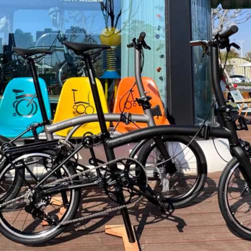 特價 2025 最新黑武士黑色 ACEOFFIX C5 全原裝5速黑色碳前叉鋁合金折叠車 送前後蛙...