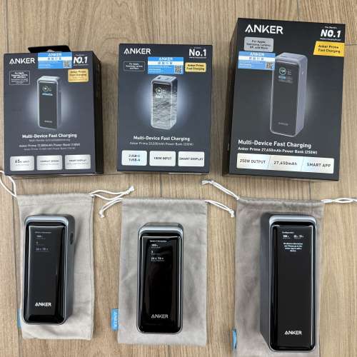 Anker prime power bank 充電器