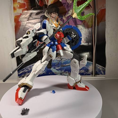 MG 1:100 機動戰士高達 新機動戰記 W 戰敗者的榮光 神龍高達 已砌 滲線 補色 高達模型