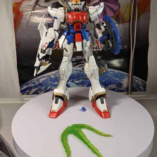 MG 1:100 機動戰士高達 新機動戰記 W 戰敗者的榮光 神龍高達 已砌 滲線 補色 高達模型