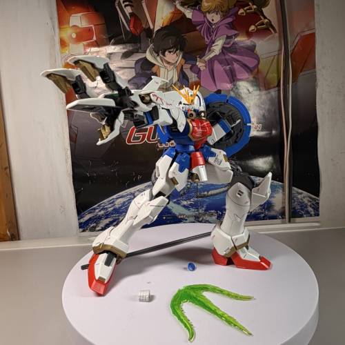 MG 1:100 機動戰士高達 新機動戰記 W 戰敗者的榮光 神龍高達 已砌 滲線 補色 高達模型