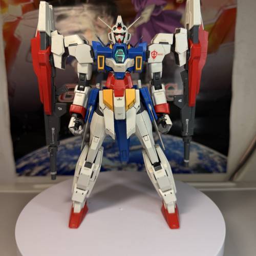 MG 1:100 機動戰士高達 AGE Age2高達 雙炮型 已砌 素組 高達模型